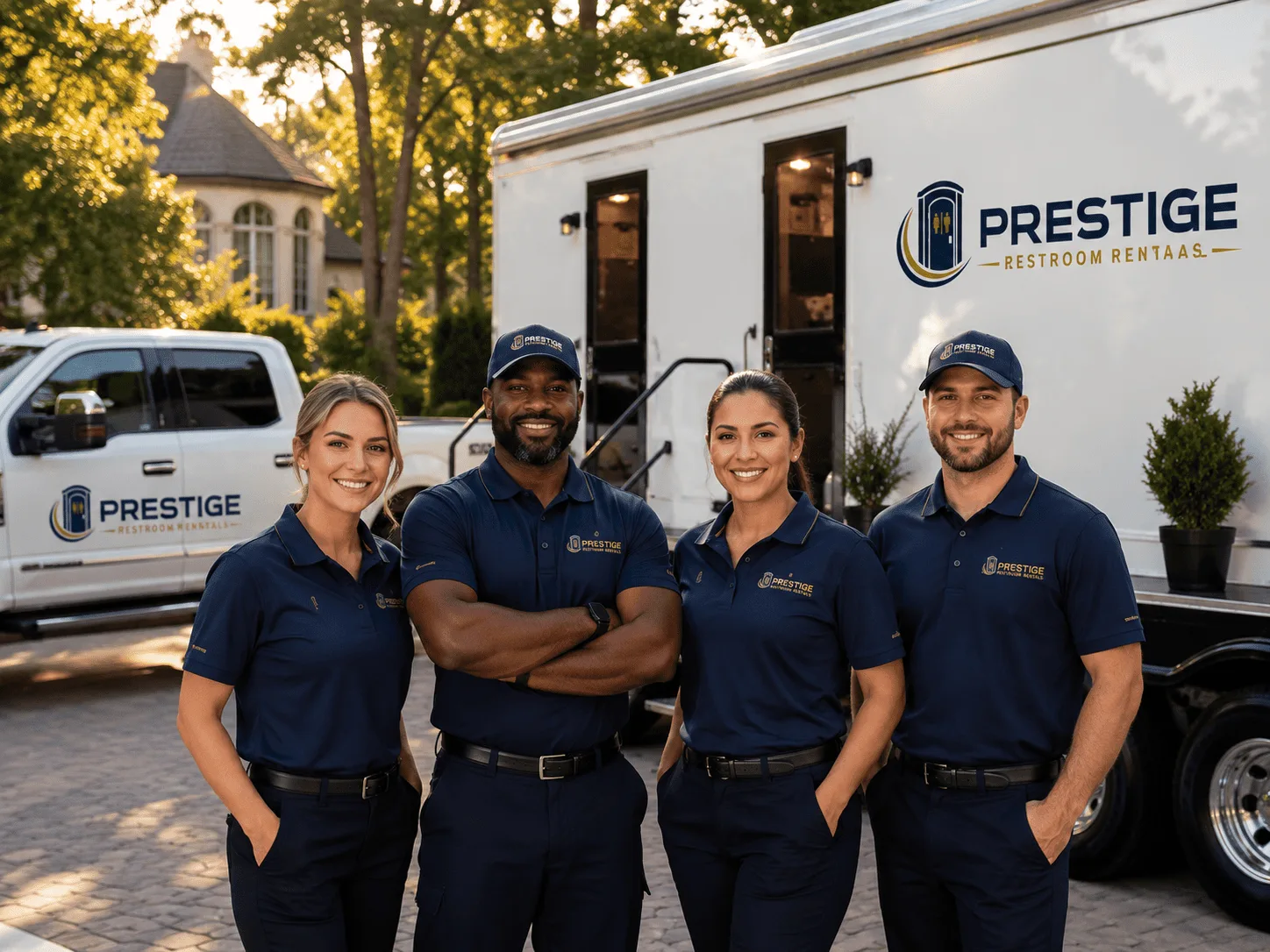Trusted Luxury Portable Restrooms company in Lakeview, TX